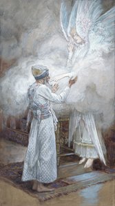 The Vision of Zacharias, illustration for The Life of Christ by James Jacques Joseph Tissot