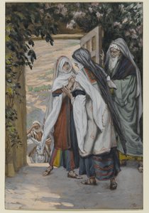 The Visitation, illustration for The Life of Christ by James Jacques Joseph Tissot