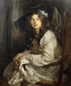 Girl Seated in a Chair