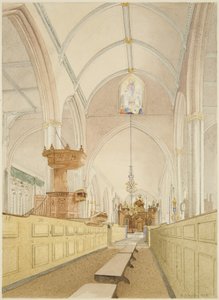 Interior of Temple Church, looking East