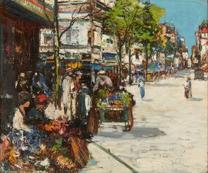 The Flower Market - Dieppe