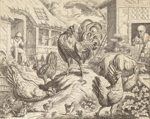 The Cock and the Precious Stone, from Aesop