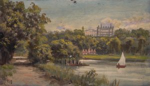 Richmond Hill and the Star and Garter from Middlesex Bank