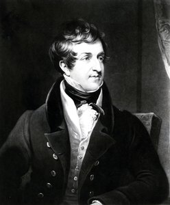 John Cam Hobhouse, print made by Charles Turner, 1834