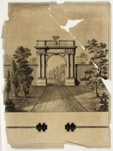 Monumental Entrance to Cemetery