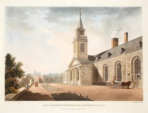 Old Soldiers Hospital, Kilmainham, Dublin by James Malton