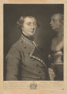 Lieutenant Colonel Henry Townshend by James McArdell