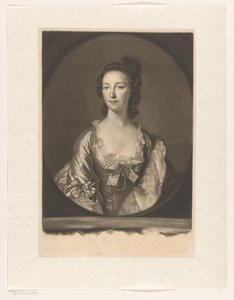 Portrait of Anne Farquharson-MacKintosh by James McArdell
