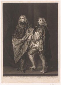 Portrait of John and Bernard Stuart by James McArdell