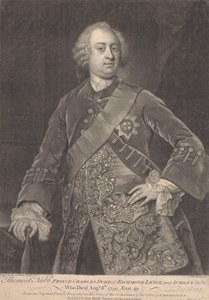 Prince Charles, 2nd Duke of Richmond, Lenox and Aubigny