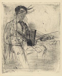 Impressions from cancelled plates by Whistler - Ross Winans by James Abbott McNeill Whistler