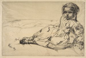 Bibi Valentin by James McNeill Whistler