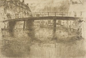 Bridge, Amsterdam by James McNeill Whistler