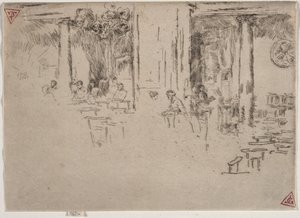 Church, Brussels by James McNeill Whistler