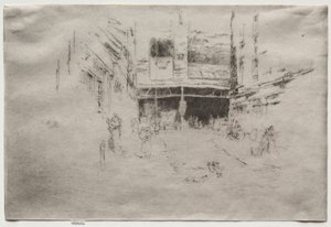 Clothes Exchange, No. 1 by James McNeill Whistler