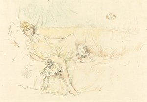 Draped Figure, Reclining