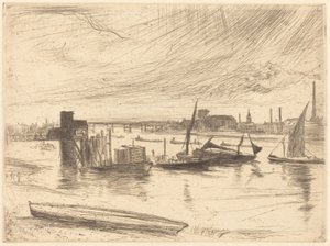 Early Morning, Battersea by James McNeill Whistler
