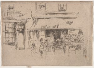 Exeter Street by James McNeill Whistler