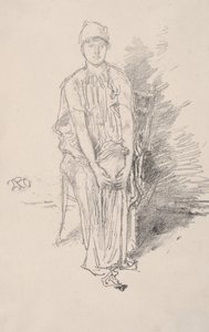 Figure Study by James McNeill Whistler