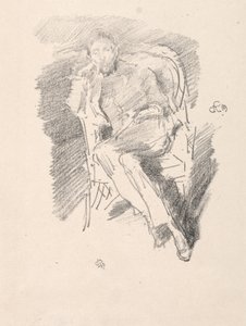 Firelight - Joseph Pennell, No. 2 by James McNeill Whistler
