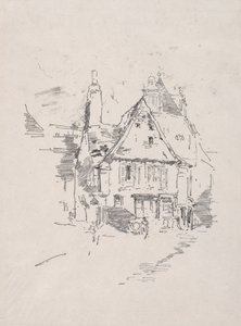 Gabled Roofs, Vitré by James McNeill Whistler
