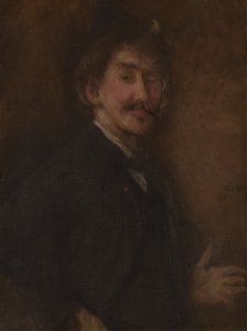 Gold and Brown: Self-Portrait by James McNeill Whistler