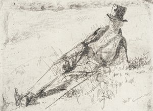 Greenwich Pensioner by James McNeill Whistler