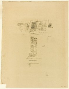Hôtel Colbert, Windows by James McNeill Whistler