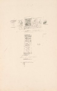 Hôtel Colbert, Windows by James McNeill Whistler