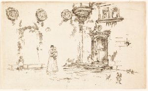 Hôtel Lallemont, Bourges by James McNeill Whistler