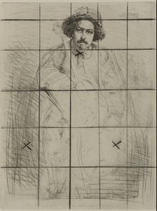 J. Becquet, Sculptor by James Abbott McNeill Whistler