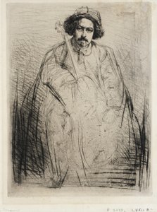 J. Becquet, Sculptor by James McNeill Whistler