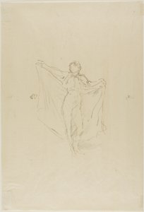 The Dancer: A Study of the Nude by James Abbott McNeill Whistler