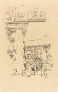 The Fruit Seller of Rue de Grenelle by James Abbott McNeill Whistler