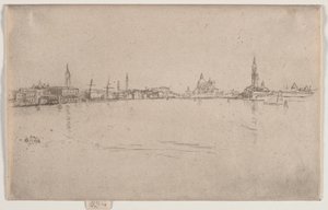 La Salute: Dawn by James McNeill Whistler
