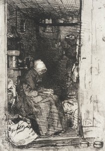 The Old Woman in Rags by James McNeill Whistler