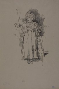 Little Evelyn by James Abbott McNeill Whistler