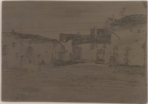 Liverdun. One of the Twelve Etchings from Nature by James Abbott McNeill Whistler