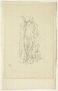 Model Draping by James Abbott McNeill Whistler