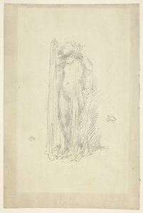 Model Draping by James Abbott McNeill Whistler