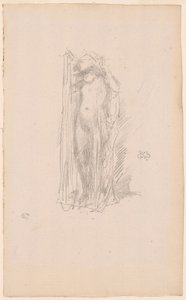 Model Draping by James Abbott McNeill Whistler