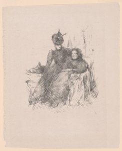 Mother and Daughter by James McNeill Whistler