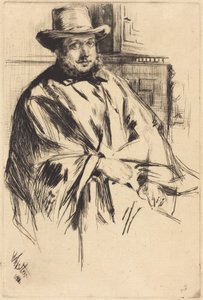 Mr. Davis (Mr. Mann) by James McNeill Whistler