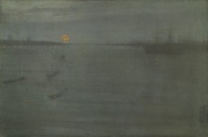 Nocturne: Blue and Gold—Southampton Water by James McNeill Whistler