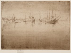 Nocturne: Shipping by James McNeill Whistler