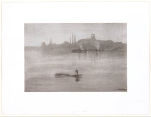 Nocturne: The River at Battersea by James McNeill Whistler