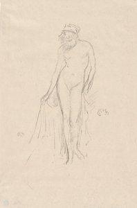 Nude Model, Standing