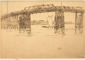 Old Battersea Bridge by James McNeill Whistler