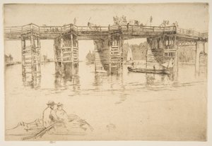 Old Putney Bridge by James McNeill Whistler