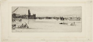 Old Westminster Bridge by James McNeill Whistler